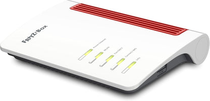 AVM FRITZ!Box 4050 International – Router, WiFi 6, Dual Band (2400 Mbps 5GHz and 600 Mbps 2.4 GHz), Mesh, WAN GB, 3 x Gigabit LAN, 1 x USB 3.0, DECT Base, Multimedia Server, Spanish Interface