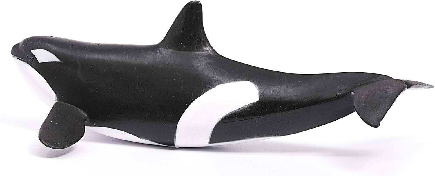 schleich 14807 Orka, ab 3 Jahren, WILD LIFE - Spielfigur, 10 x 20 x 7 cm