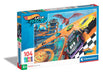Clementoni Puzzel Hotwheels 104 Stukjes - Supercolor Puzzel Voor Kinderen, Gemaakt In Italië 25760