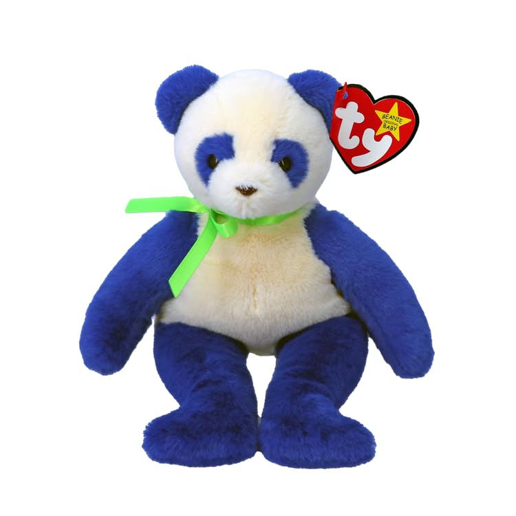 Ty Original Beanie Babies Domino Panda II Plush