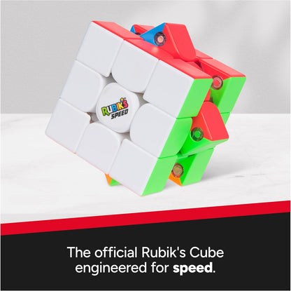 Cubo Rubik's, cubo rapido magnetico 3x3 per risoluzioni velocissime, giocattolo tattile e rompicapo da risolvere, per adulti e bambini dagli 8 anni in su
