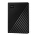 WD 6TB My Passport portable external storage, external hard drive, USB 3.0, portable HDD with software for device management, backup and password protection, works with PC, Xbox &Playstation, Black