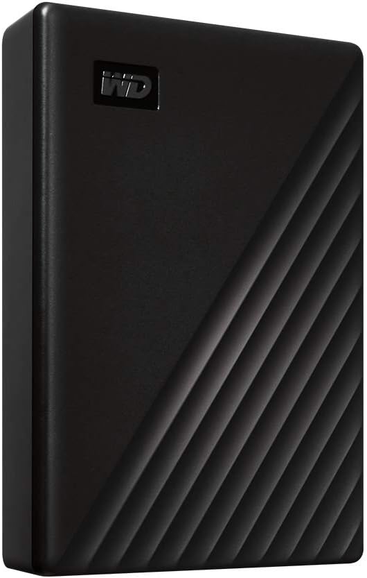 WD 6TB My Passport portable external storage, external hard drive, USB 3.0, portable HDD with software for device management, backup and password protection, works with PC, Xbox &Playstation, Black