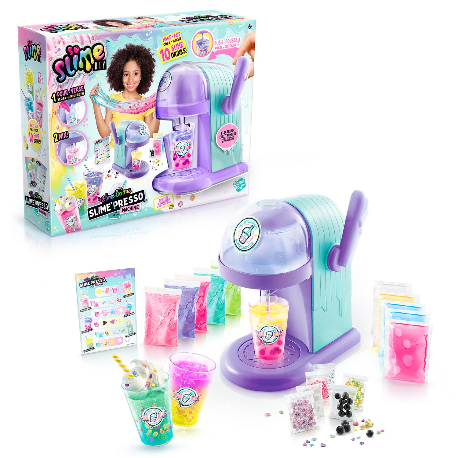 Canal Toys - So Slime - Slime'Presso - Slime'Presso Machine - SSC254 Mehrfarbig