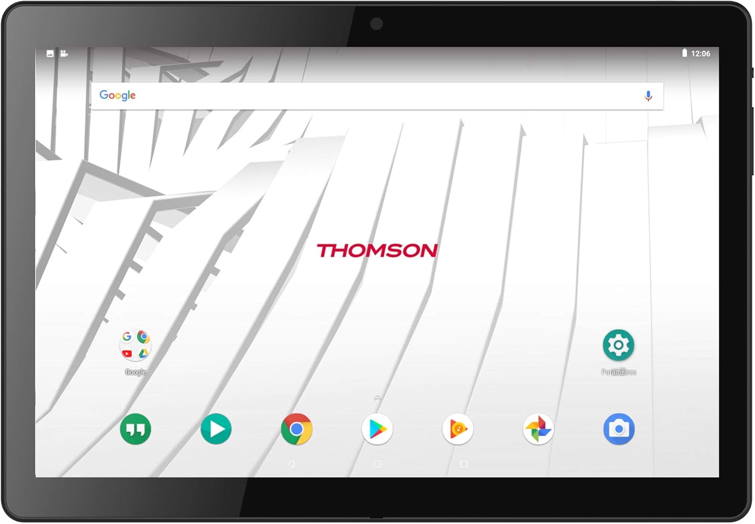 THOMSON Tablet 10,1 inch Full HD IPS 1080p!, Quad Core-processor, 4 GB Native RAM /128 GB geheugen, officieel Android 13, 4G LTE SIM-modem (alle operators) en WiFi. Uitbreidbaar 1 TB MicroSD