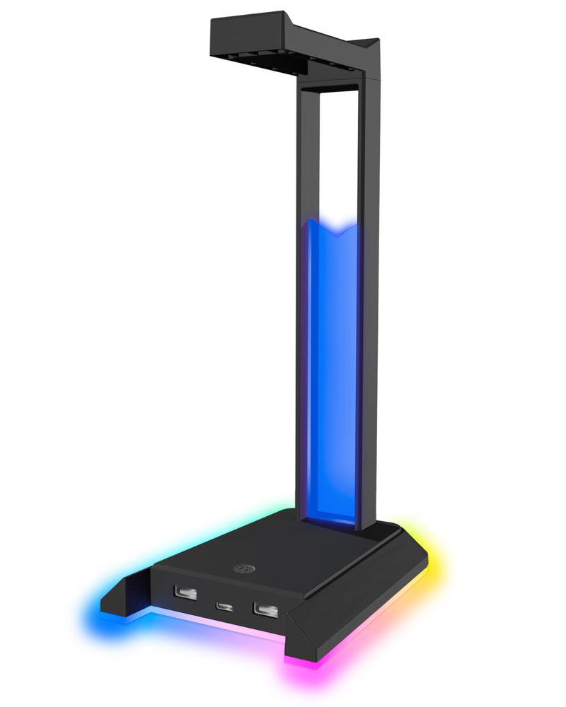 `Speedlink - Excello Nx Rgb Headset Stand, Usb 2.0 Hub, Black`