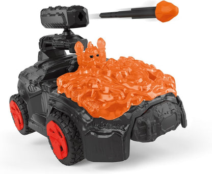 schleich 42668 Lava CrashMobile with Mini Creature, from 7 years, ELDRADOR CREATURES - Playset, 17 pieces