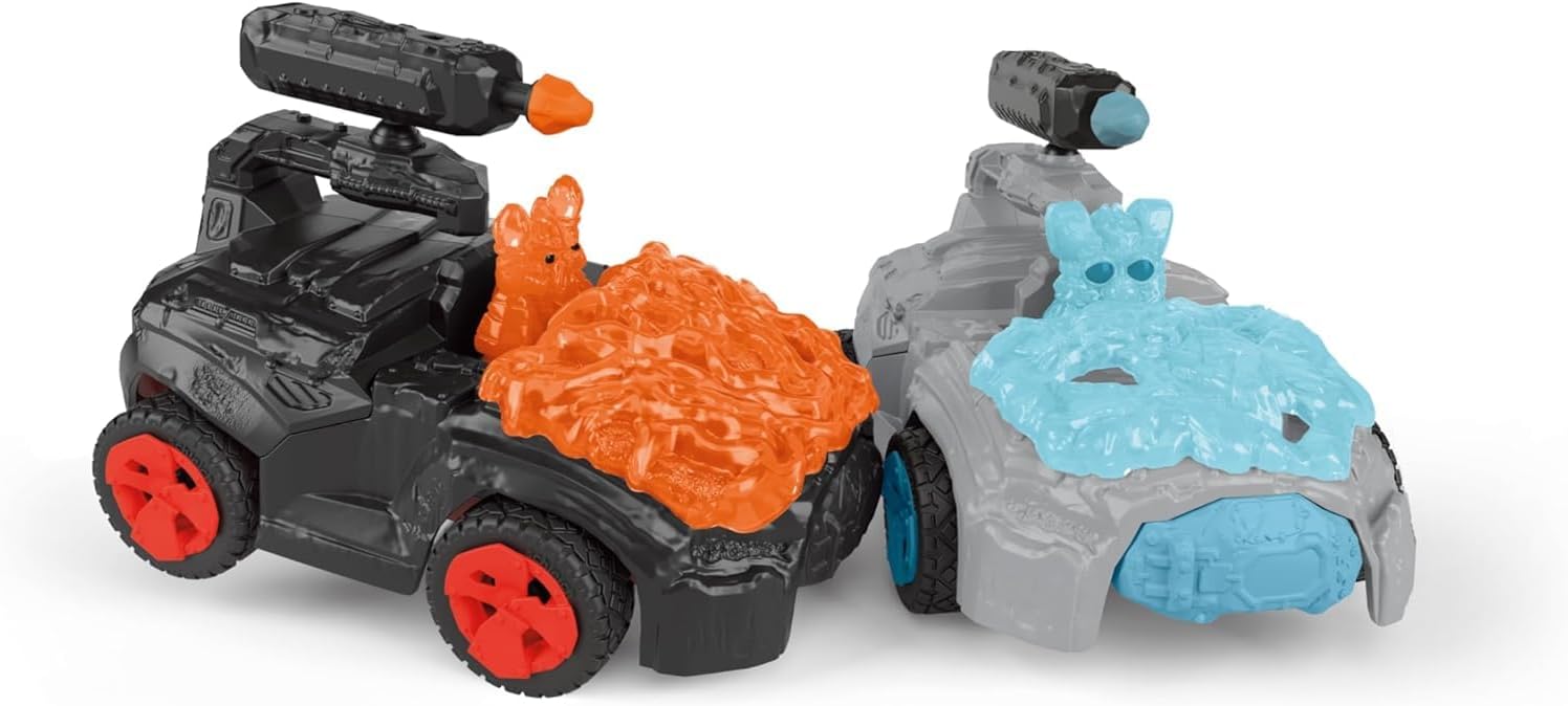 schleich 42668 Lava CrashMobile with Mini Creature, from 7 years, ELDRADOR CREATURES - Playset, 17 pieces
