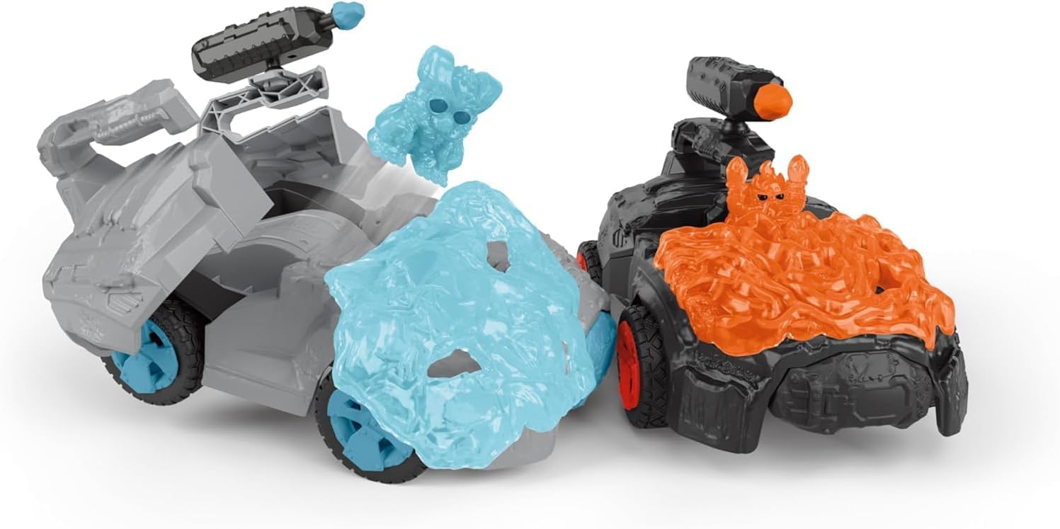 SCHLEICH 42669 ELDRADOR® CREATURES Ice CrashMobile with Mini Creature Playset for ages 7+