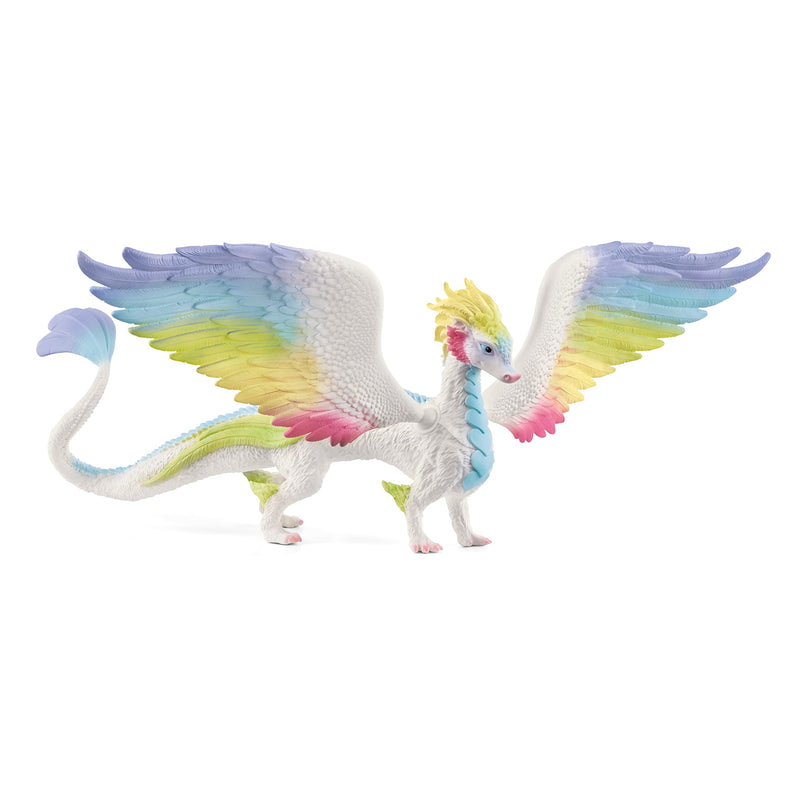 schleich 70728 Regenbogendrache, ab 5 Jahren, BAYALA - Spielfigur, 34 x 23 x 11 cm