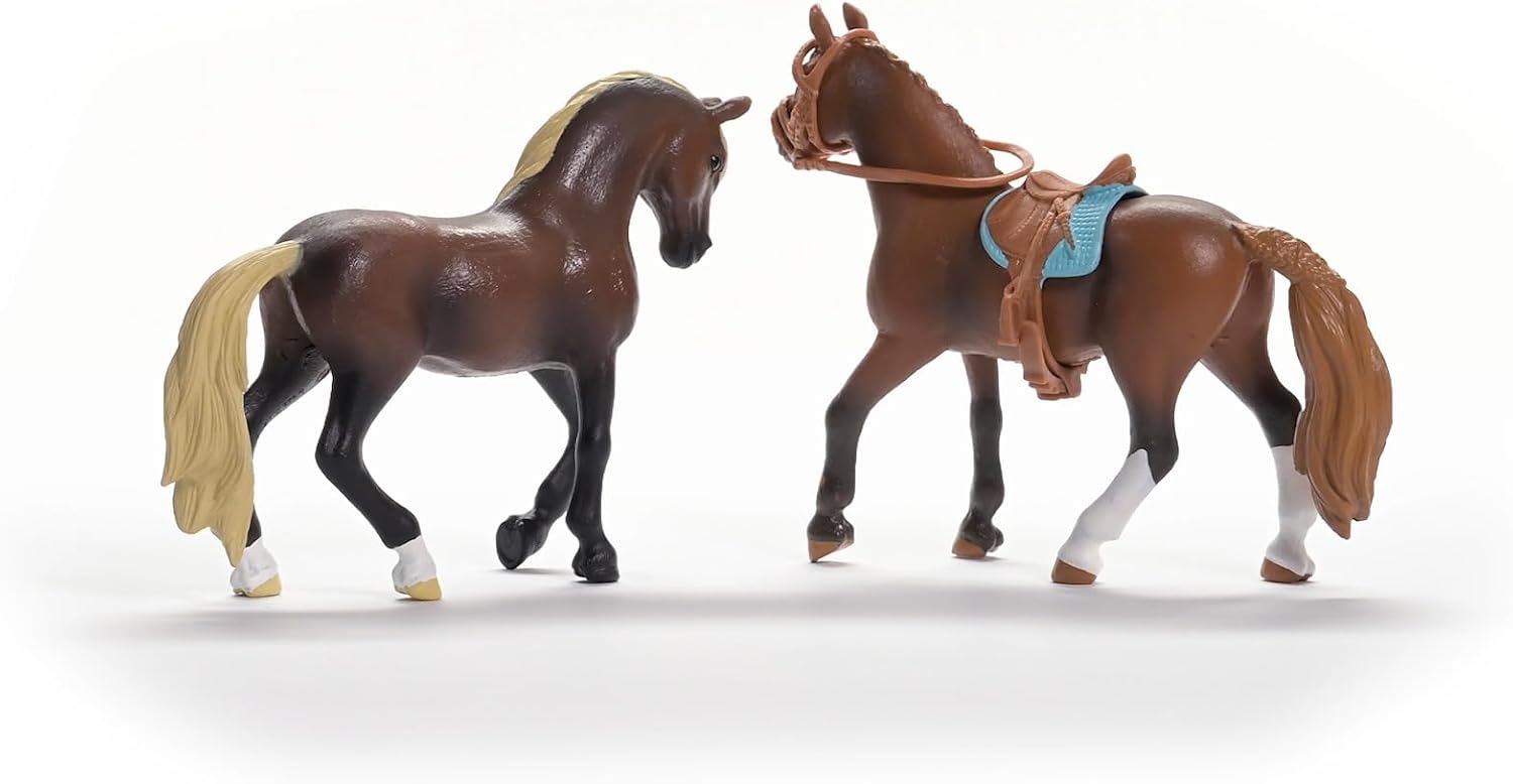 schleich 42738 Horse Club "Paso Peruano" Starter Set, from 5 years HORSE CLUB - Figurine, 7 x 15 x 11 cm