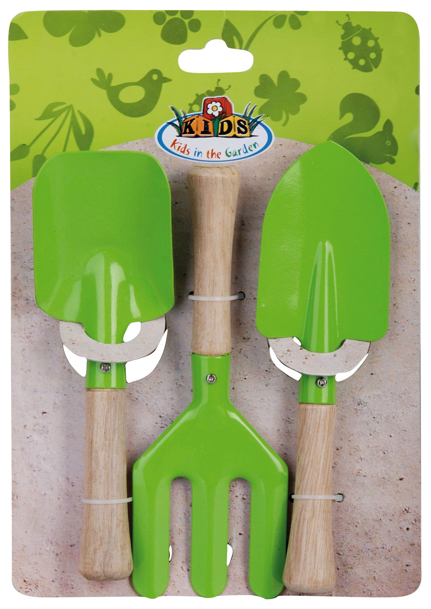 Gardenlife - Children Garden Tools Set/3 Green (Kg106)