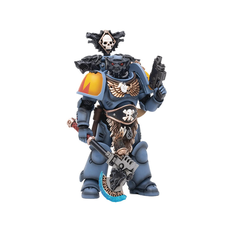 MERCHANDISING LICENCE Dark Source Trading - Joytoy Warhammer 40,000 Space Wolves Claw Pack Olaf 1/18 Figure (Net)