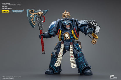 JoyToy Warhammer 40k: Ultramarines Librarian in Terminator Armor 1:18 Scale Action Figure