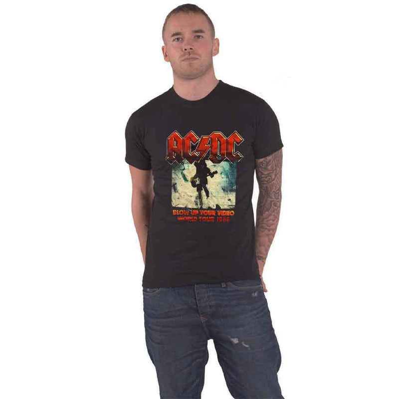 Ac/Dc: Blow Up Your Video Black (T-Shirt Unisex Tg. L)