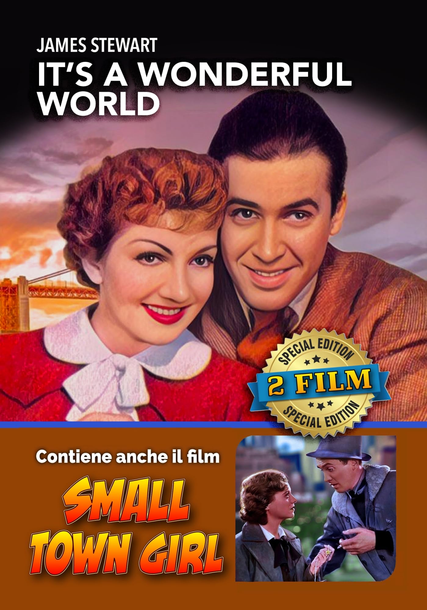 IT'S A WONDERFUL WORLD (1939) + SMALL TOWN GIRL (1936