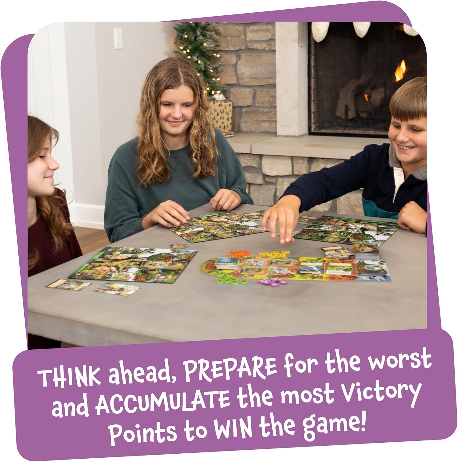 Ultimate Treehouse | Entry Level Resource Management Tile Game | Strategy Board Games for 8+ Year Olds | Family Games for 2 to 4 Players