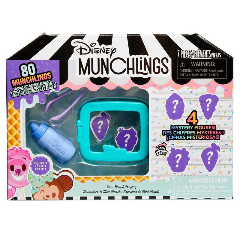 Just Play Disney Munchlings Mini Munch Displays, Kids Toys for Ages 3 Up