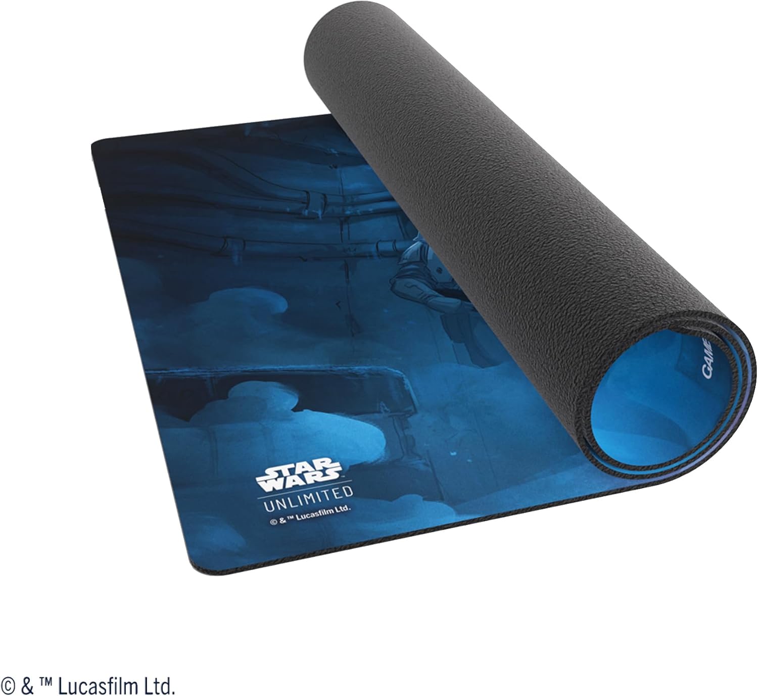 Gamegenic Deck Pod | ¡Lleva tu experiencia de juego a un nuevo nivel | Caja para Mazos Premium | Caben 60 Cartas con Doble Funda | Diseñado para Star Wars Unlimited TCG | Azul, multicolor (GGS40043ML)