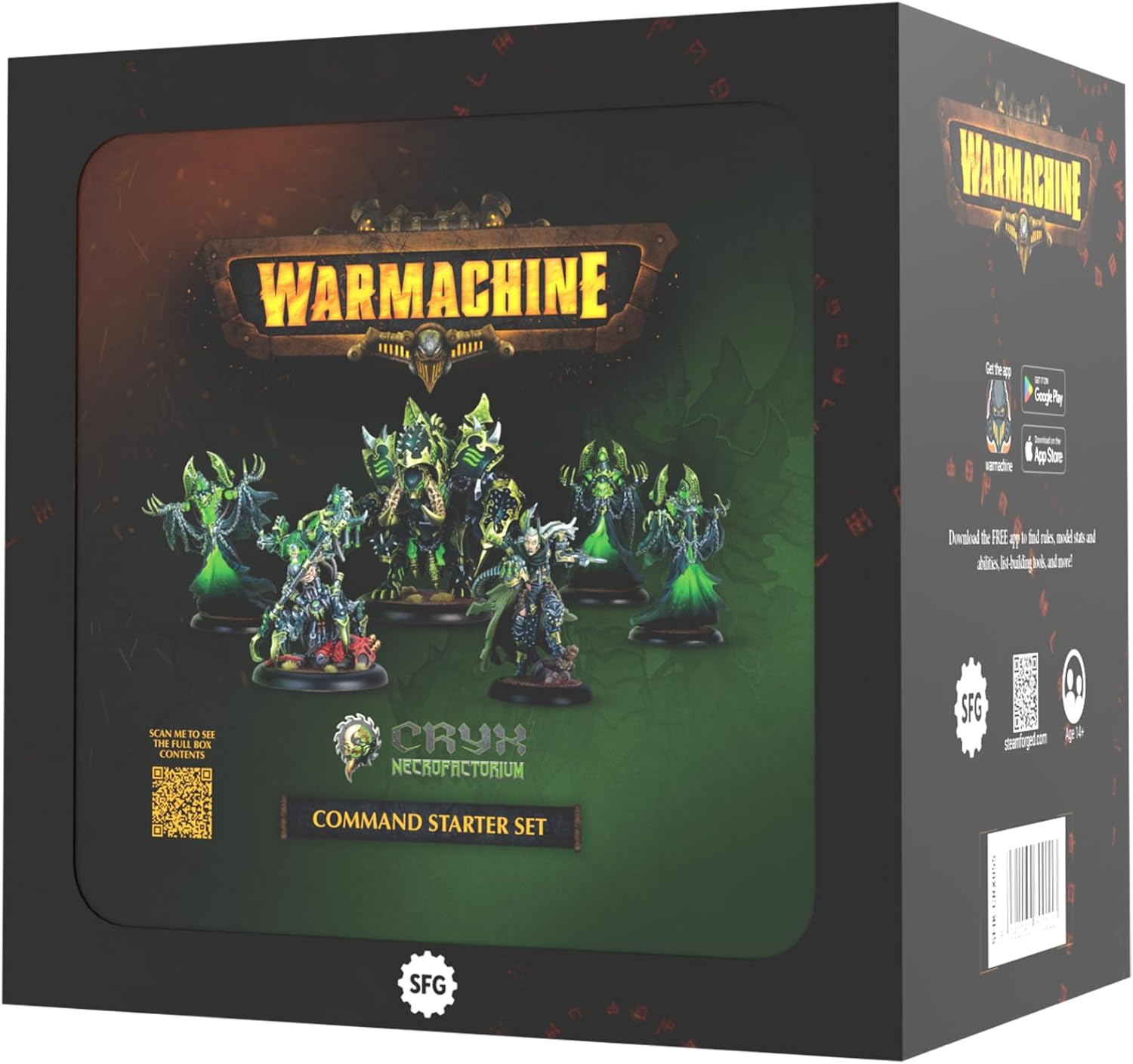 Warmachine: Cryx Necrofactorium Command Starter