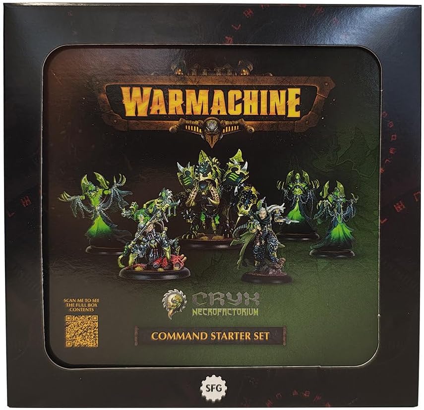 Warmachine: Cryx Necrofactorium Command Starter
