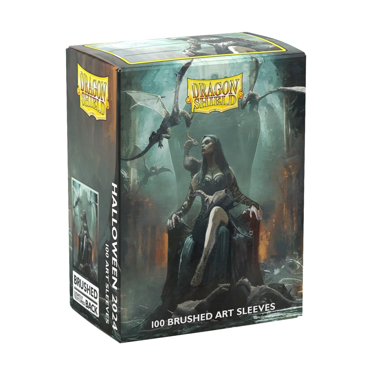 Arcane Tinmen ApS ART12121 Dragon Shield: Brushed Art - Halloween 2024 (100