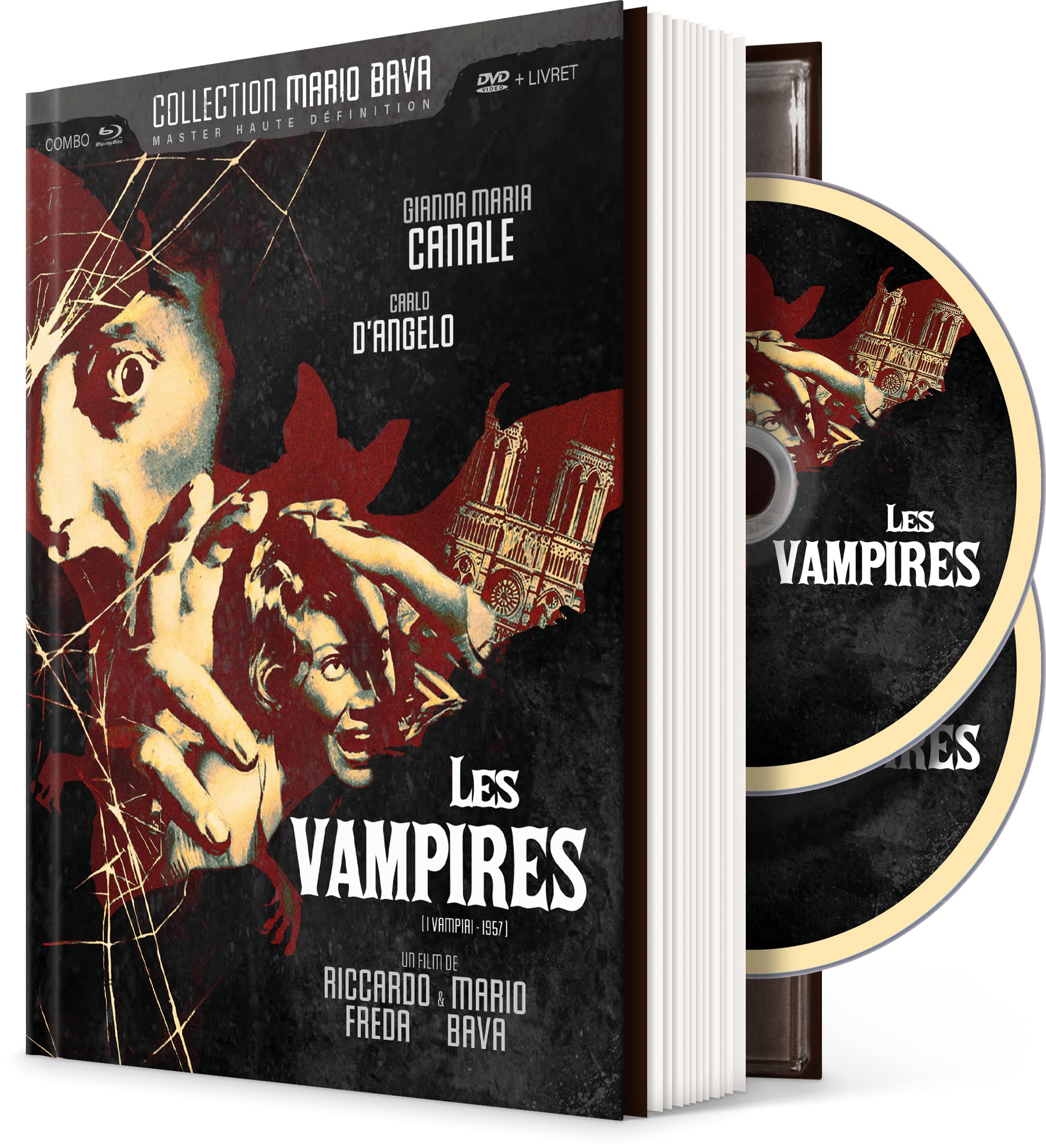 Les Vampires+Livret/Blu-Ray+Dvd
