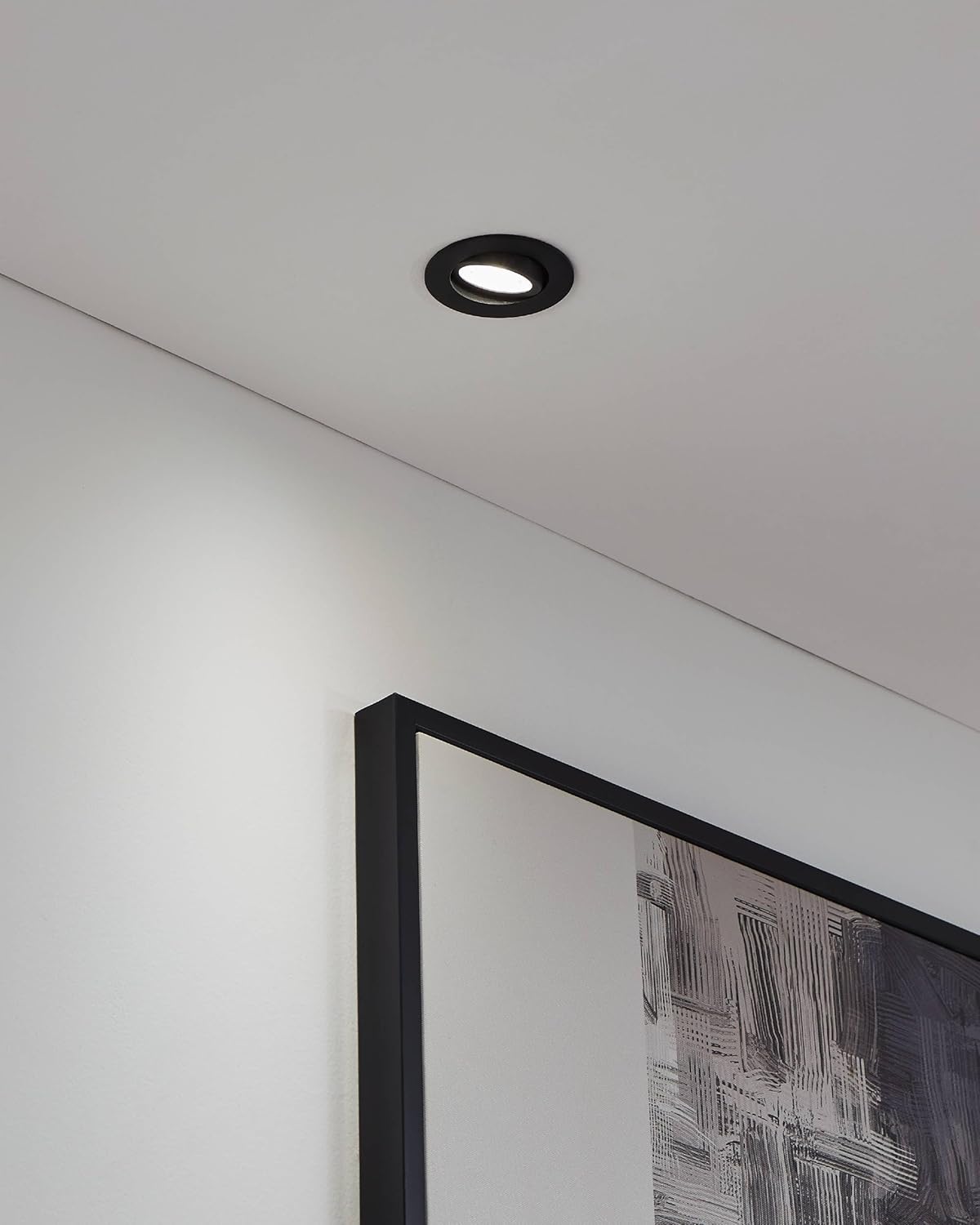 `Eglo - Saliceto-Z Recessed Light Black ?8.8 - Rgb + Tw - Zigbee, Bluetooth`