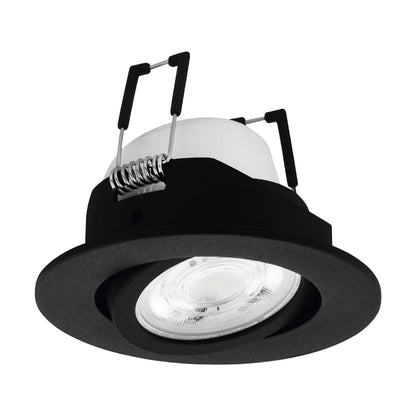 `Eglo - Saliceto-Z Recessed Light Black ?8.8 - Rgb + Tw - Zigbee, Bluetooth`