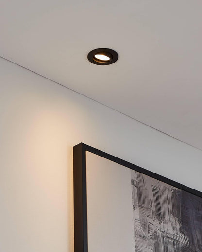 `Eglo - Saliceto-Z Recessed Light Black ?8.8 - Rgb + Tw - Zigbee, Bluetooth`