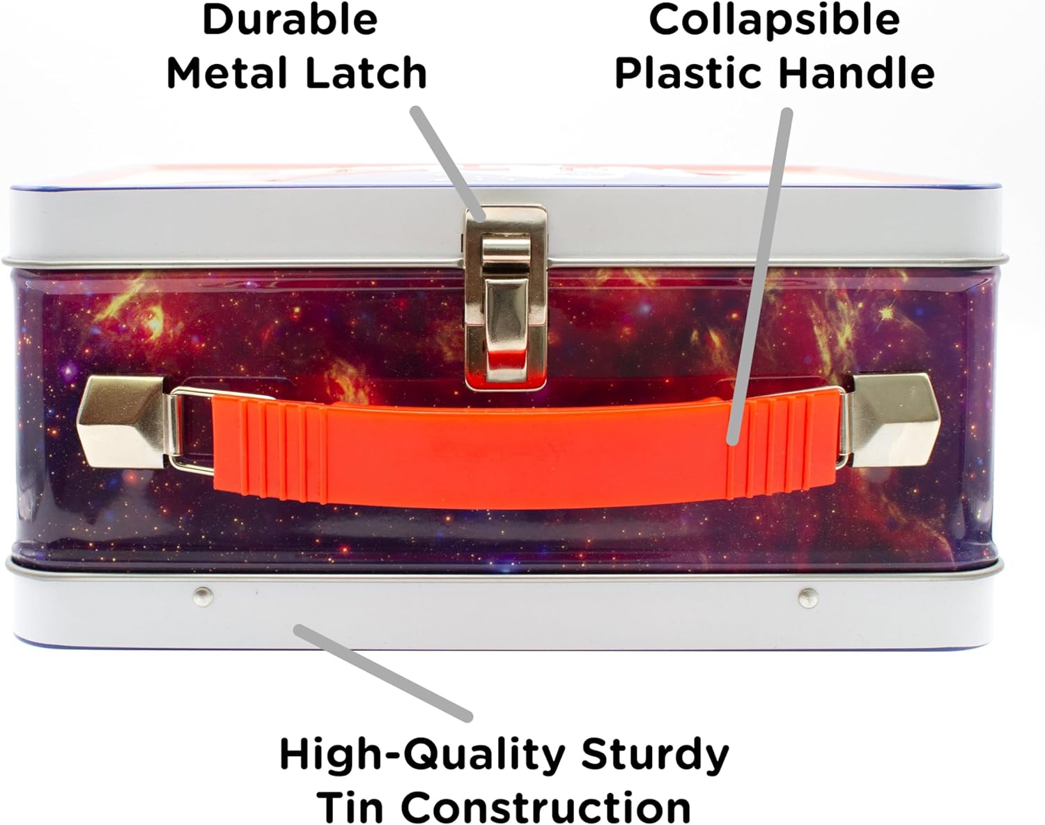 AQUARIUS 48203 NASA Logo Gen 2 Große Blechdose, Mehrfarbig