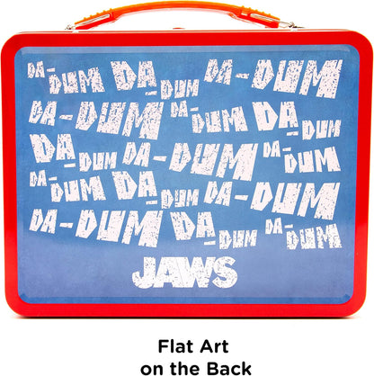 AQUARIUS Jaws Gen 2 Fun Box - Sturdy Tin Storage Box with Plastic Handle & Embossed Front Cover - Officially Licensed XXXXX Merchandise & Collectible Gift for Kids, Teens & Adults