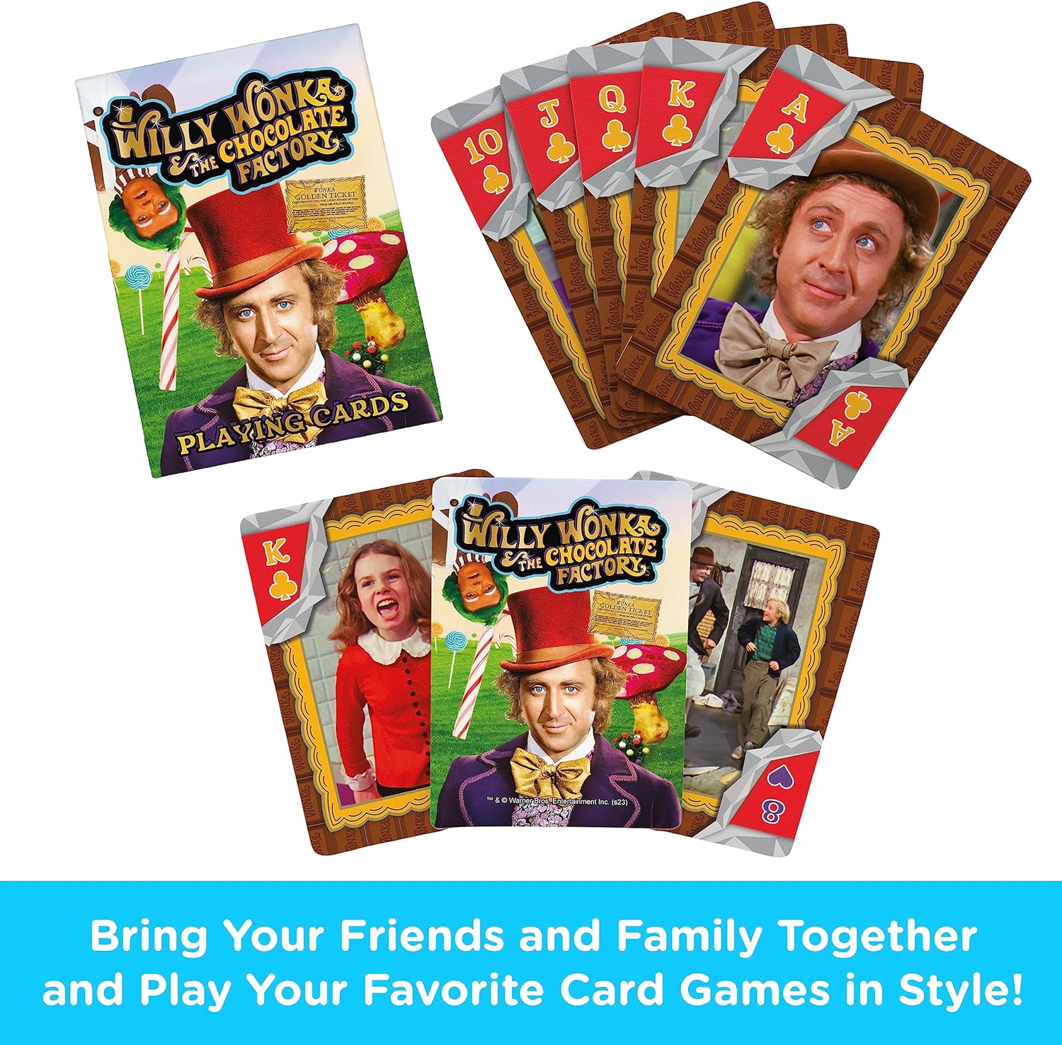 Willy Wonka Playing Cards