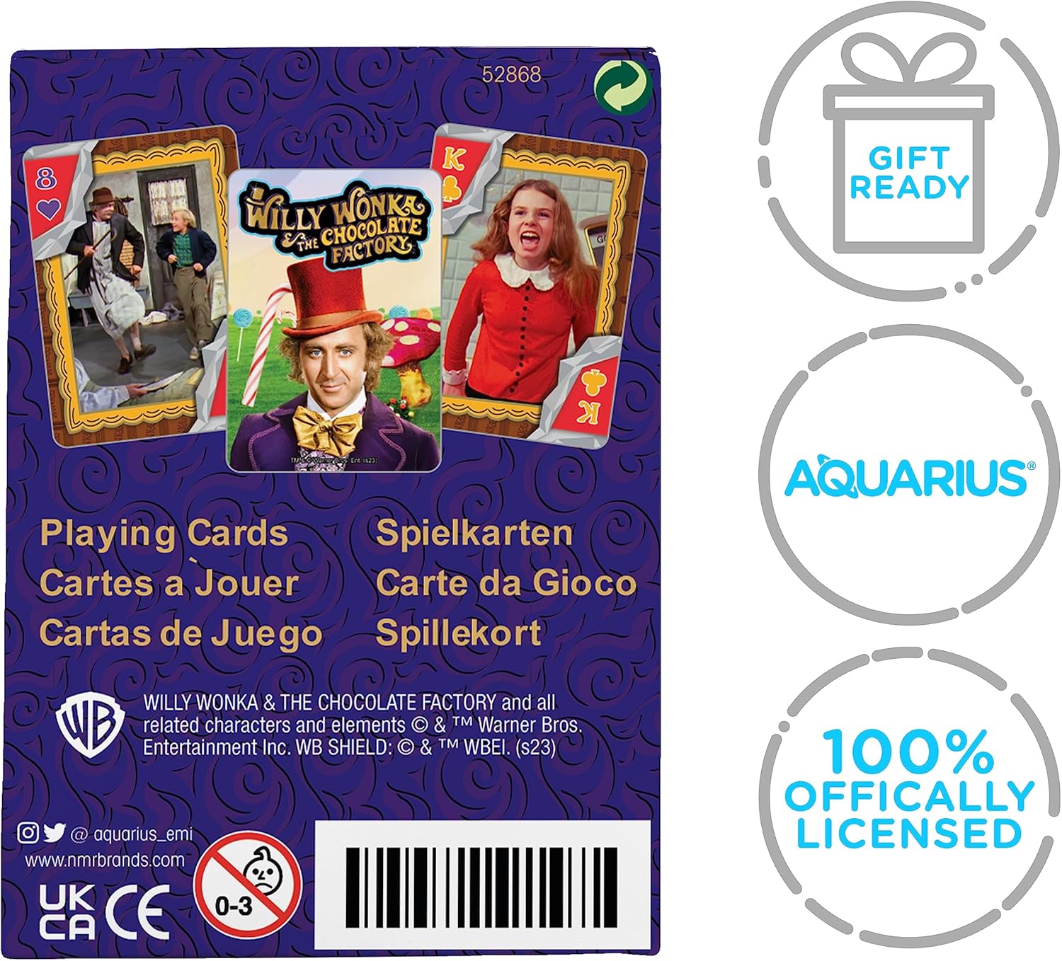 Willy Wonka Playing Cards