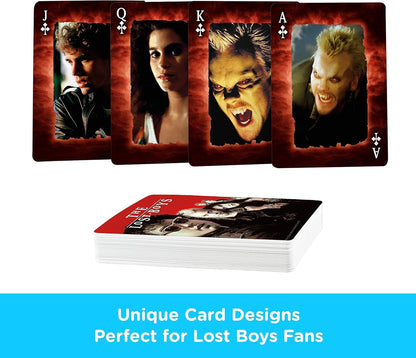 Aquarius Lost Boys Playing Cards - Lost Boys Movie Themed Deck of Cards for Your Favorite Card Games - Officially Licensed Lost Boys Merchandise & Collectibles 2.5 x 3.5