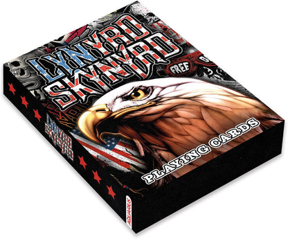 AQUARIUS Lynyrd Skynyrd Playing Cards – Lynyrd Skynyrd Themed Deck of Cards for Your Favorite Card Games - Officially Licensed Lynyrd Skynyrd Merchandise & Collectibles
