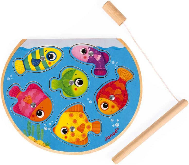Janod Puzzelspel - Snelle vissen