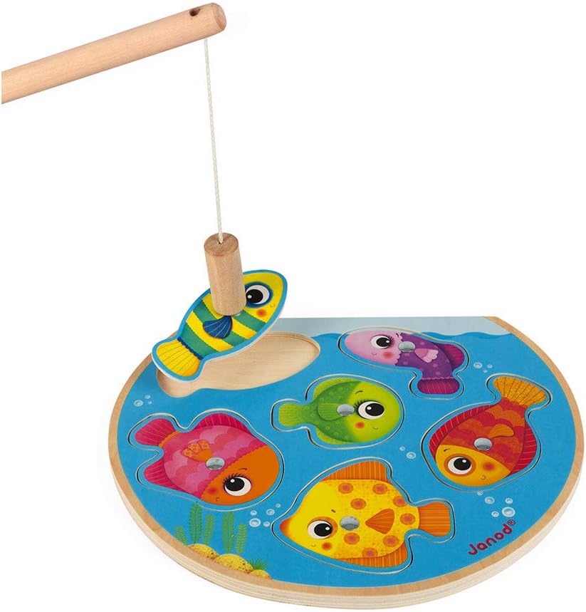 Janod Puzzelspel - Snelle vissen