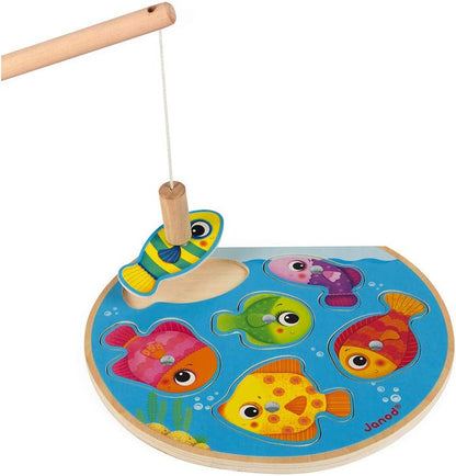 Janod Puzzelspel - Snelle vissen