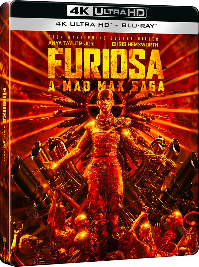 FURIOSA: A MAD MAX SAGA Steelbook 3 (4K Ultra HD + Blu-Ray)