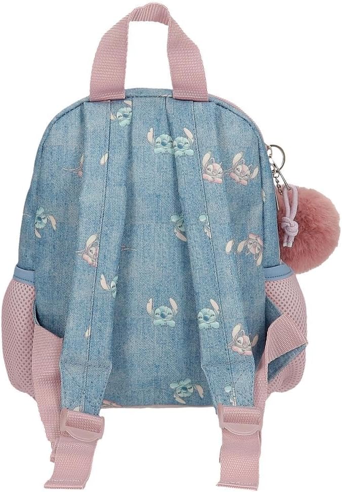 Joumma Disney Stitch You Are Magical kleuterschoolrugzak, blauw, 19 x 24 x 10 cm, polyester, 4,56 l, Blauw, kleuterschool rugzak