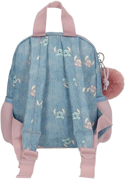 Joumma Disney Stitch You Are Magical kleuterschoolrugzak, blauw, 19 x 24 x 10 cm, polyester, 4,56 l, Blauw, kleuterschool rugzak
