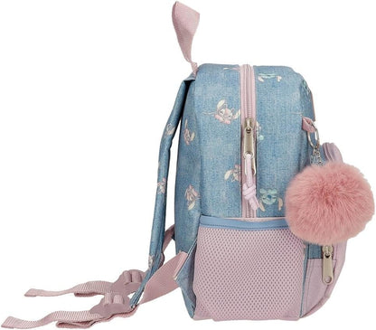 Joumma Disney Stitch You Are Magical kleuterschoolrugzak, blauw, 19 x 24 x 10 cm, polyester, 4,56 l, Blauw, kleuterschool rugzak