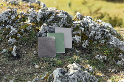 SIGEL RU105 Notebook Re-Up, Lined, 100 g/m², Approx. A5, Dark Grey, softcover, 100 Pages, Sustainable