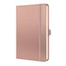 SIGEL CO401 Conceptum Notebook, Lined, Approx. A5, Pink, hardcover, 194 Pages