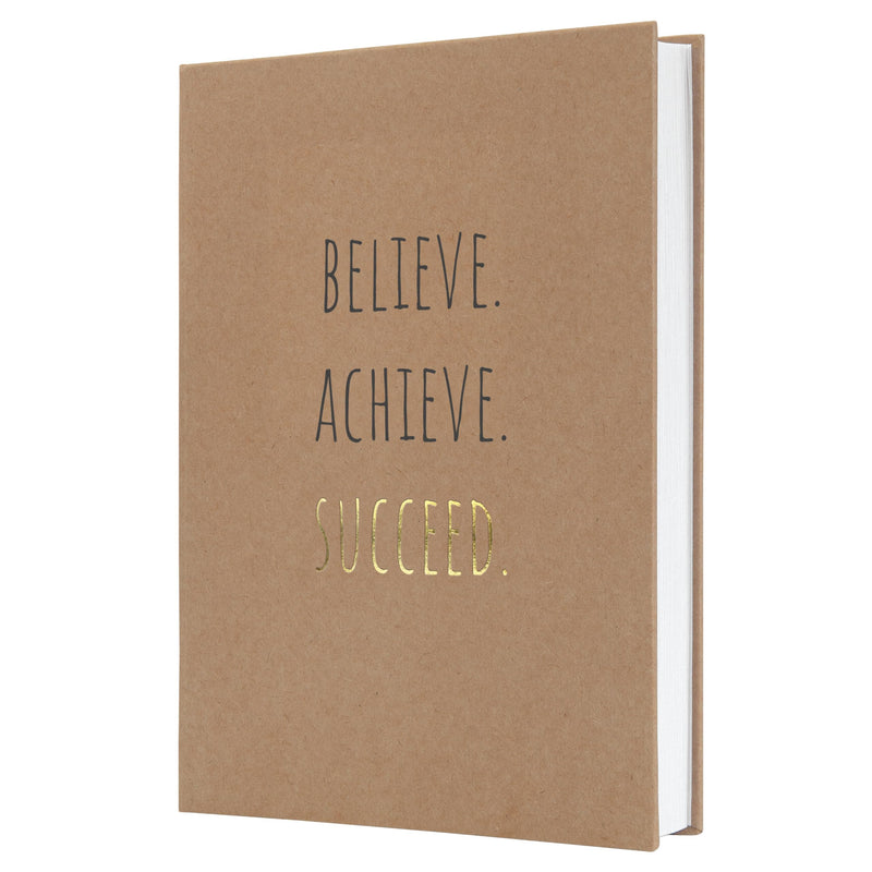 SIGEL JN803 Jolie Notebook, Pure Success, lined, 15,2 x 20,3 cm, hardcover, 192 pages, brown, black, gold