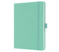 SIGEL JN409 Jolie Notebook, Lined, Approx. A5, Mint Green, hardcover, 192 Pages