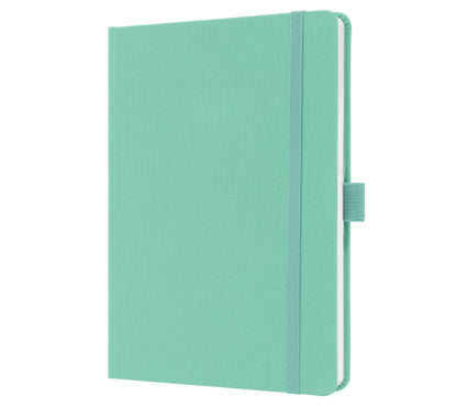 SIGEL JN409 Jolie Notebook, Lined, Approx. A5, Mint Green, hardcover, 192 Pages