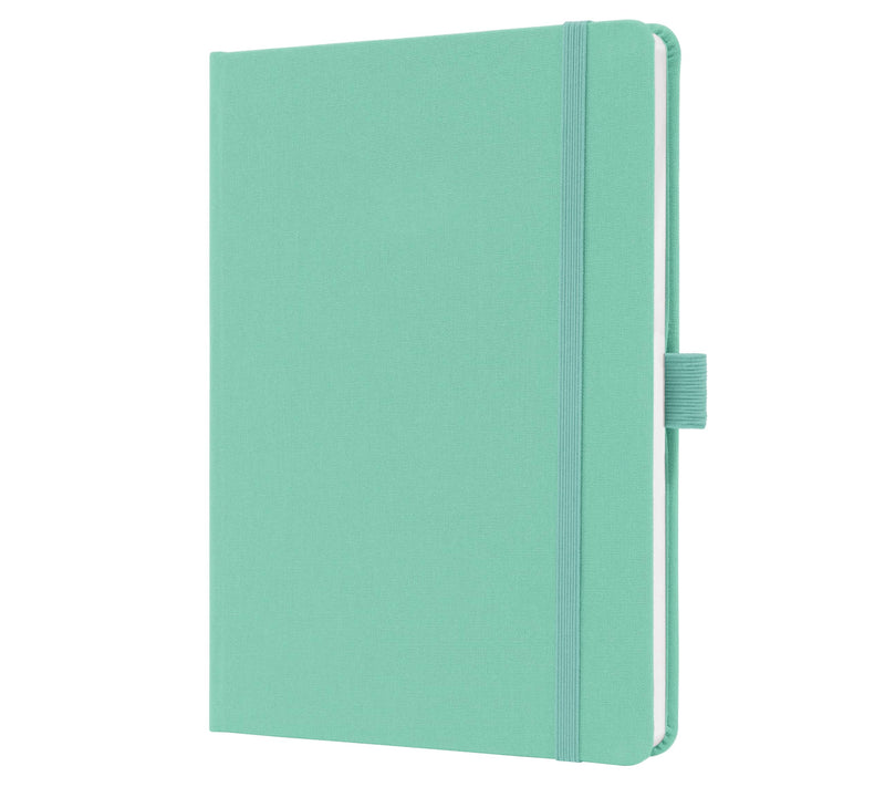 SIGEL JN409 Jolie Notebook, Lined, Approx. A5, Mint Green, hardcover, 192 Pages