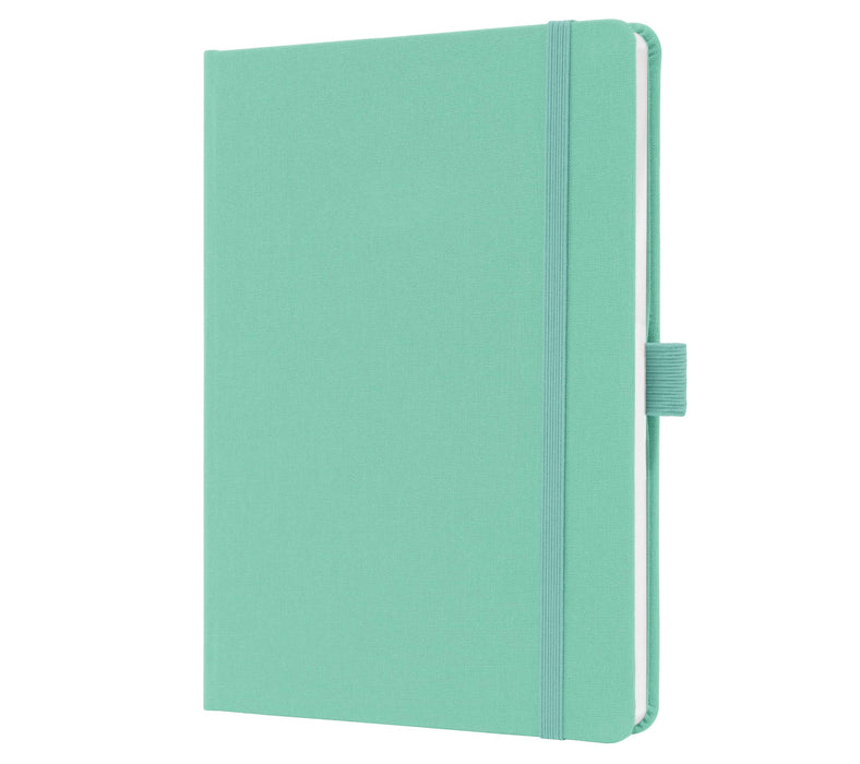 SIGEL JN409 Jolie Notebook, Lined, Approx. A5, Mint Green, hardcover, 192 Pages